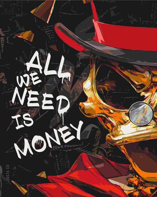 Картина за номерами Origami UA Скрудж Макдак 40х50 см LW — фото 2