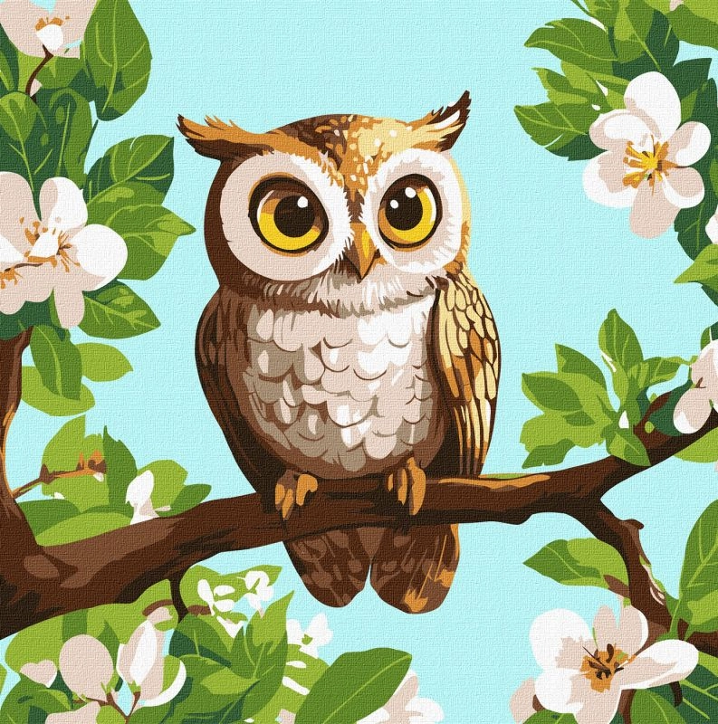 Картини за номерами Ідейка Лісова варта 30х30см 6740 — фото 2