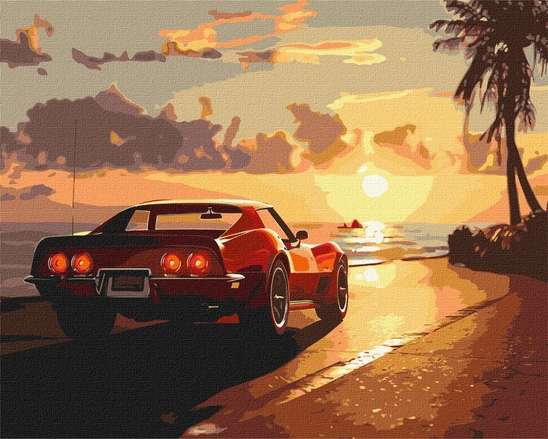 Картини за номерами Ідейка Поїздка біля узбережжя 40х50см 2794 — фото 2