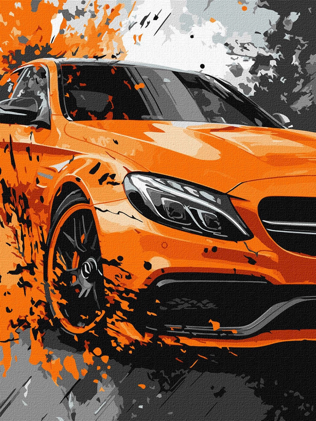 Картини за номерами Ідейка Яскрава міць 30х40см 5154 — фото 2