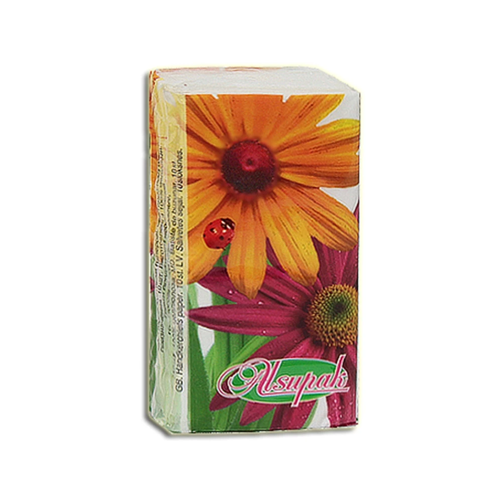 Хустинки паперові Alsupak мікс 1шт