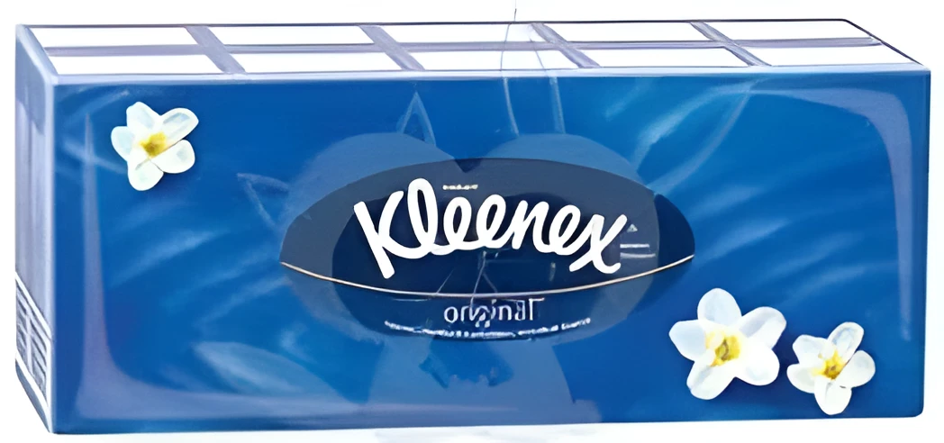 Хустинки паперові Kleenex білі