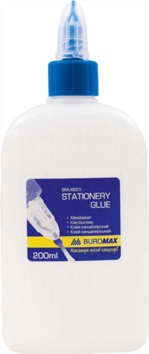 Клей конторський полімерний з супер ковпачком 200мл — фото 2