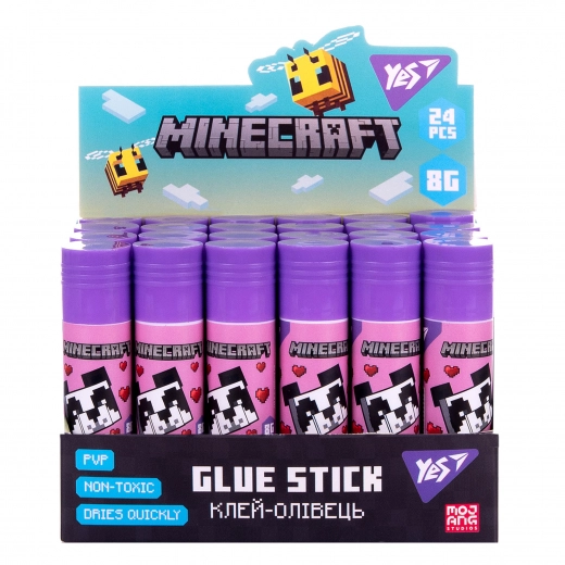 Клей-олівець Yes Minecraft 8г PVP — фото 2