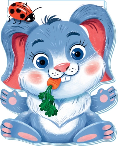 Книга Кумедні лапки/Зайчик Видаництво Ранок А340016У — фото 3