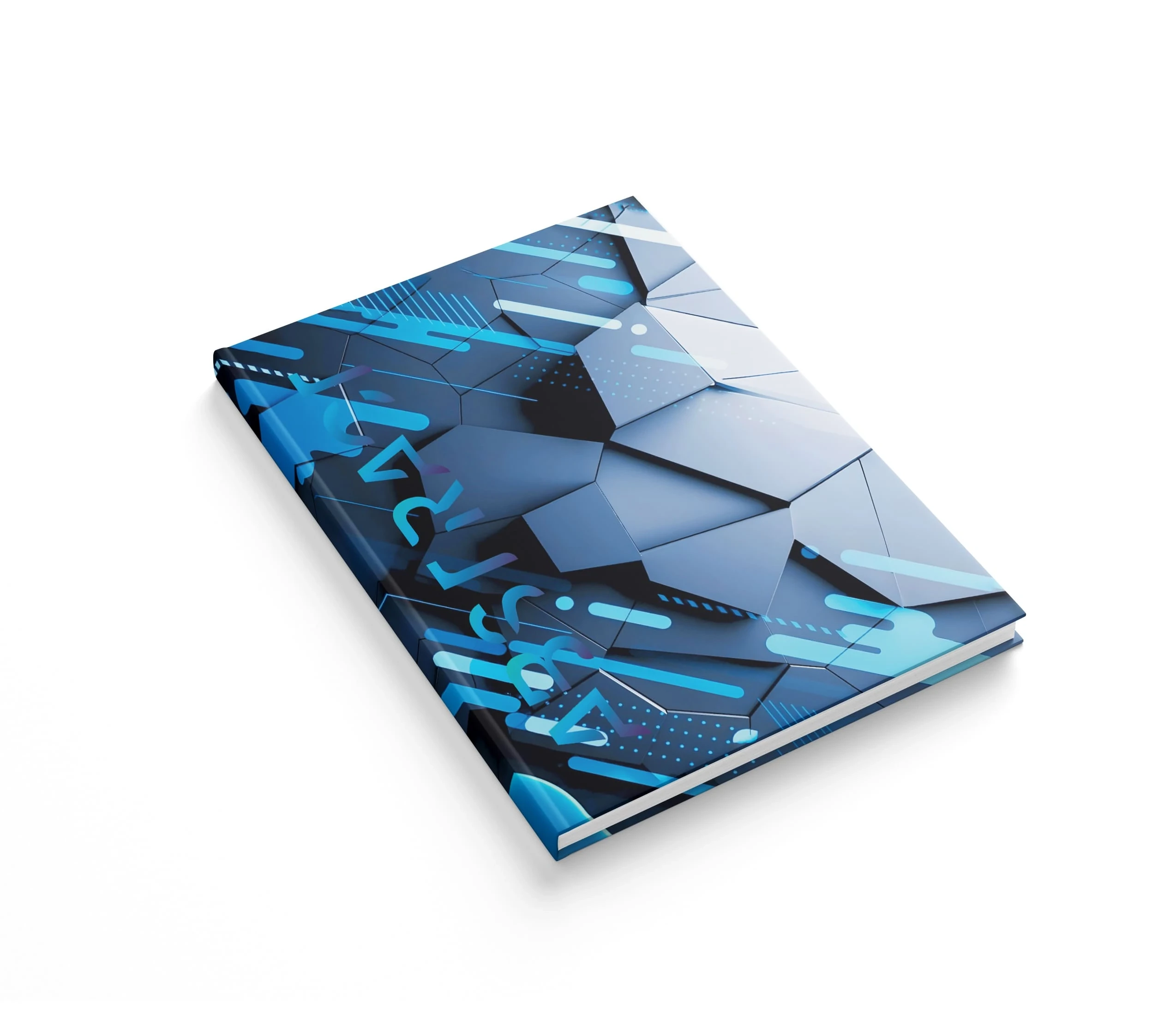 Книга обліку А4 Аркуш 176 аркушів клітинка 1В3449 Абстракція