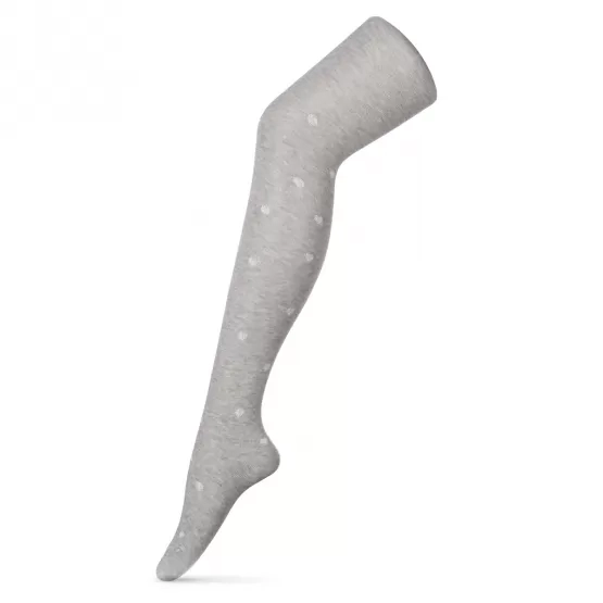 Колготи дитячі V&T Сердечка КД 024-1715 /18 Сірий меланж — фото 2