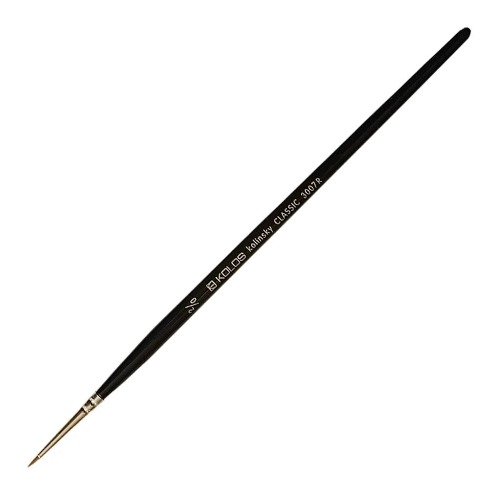 Колонок круглий, Classic 3007R, № 00, пензель KOLOS