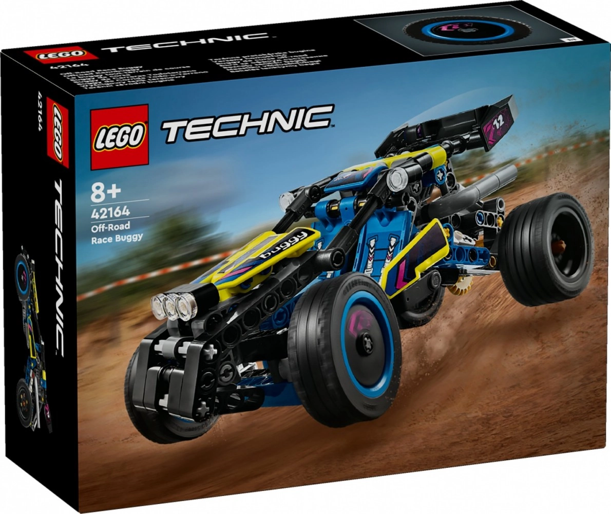 Конструктор Lego Technic Позашляховик багі для перегонів 219 деталей — фото 2