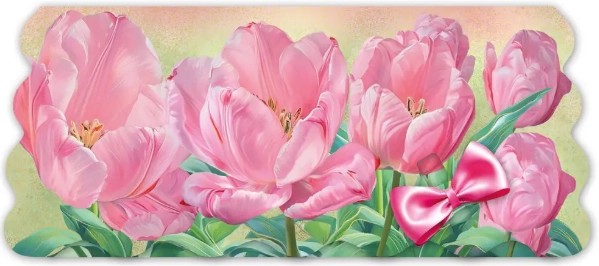 Конверт для грошей Folio К-577 Тюльпани168488 — фото 2