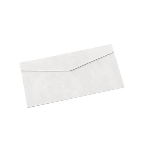 Конверт E65 оксамитовий білий — фото 2