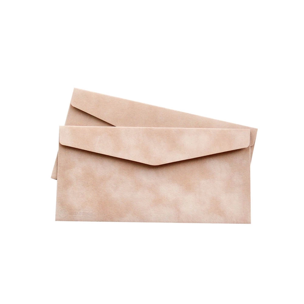 Конверт Е65 оксамитовий темна пудра — фото 2