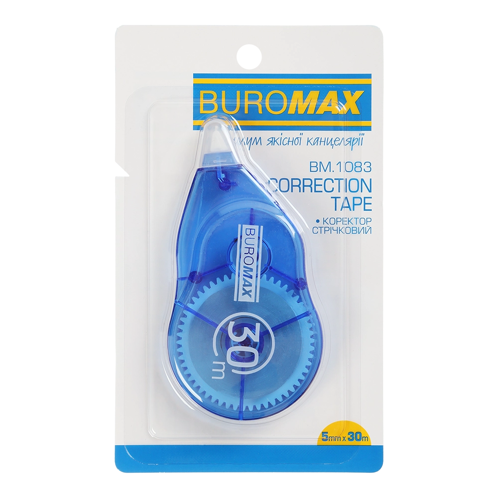 Коректор стрічковий Buromax 5мм/30м — фото 2