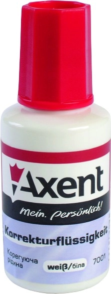 Коректор рідкий з пензликом Axent 20мл — фото 2