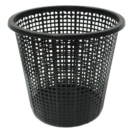 Кошик для сміття Сітка 10л чорний — фото 2