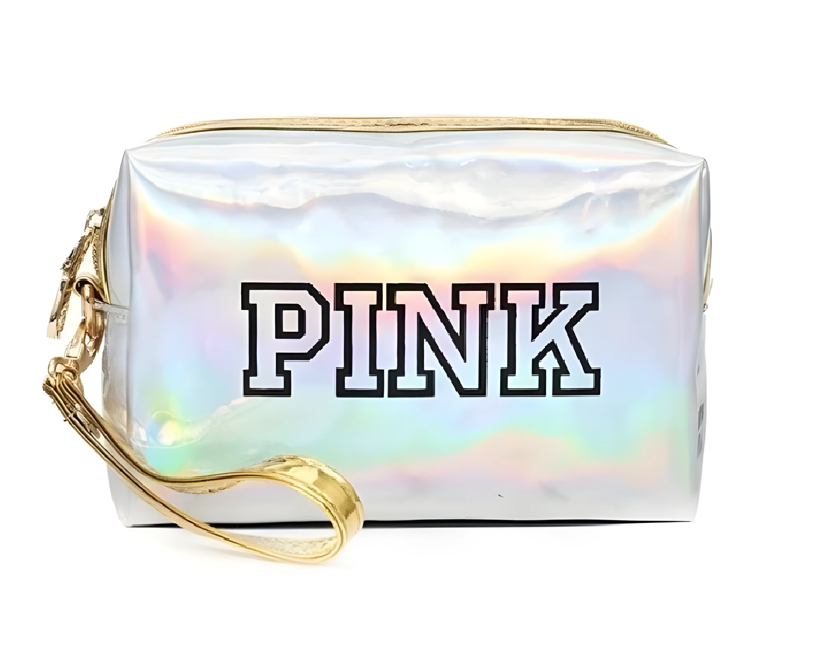 Косметичка Cosmo Shop лакова PINK BA-003S срібна