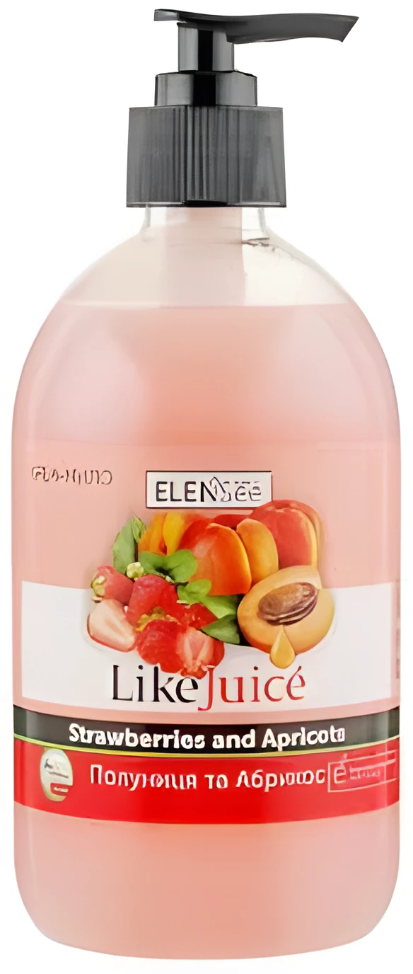 Крем-мило Like Juice Elensee Полуниця/Абрикос 500мл