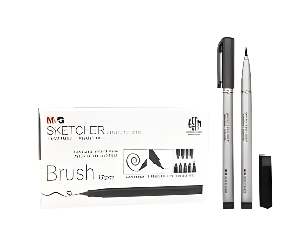 Лінер M&G Sketch Fineliner Brush ACPN0345