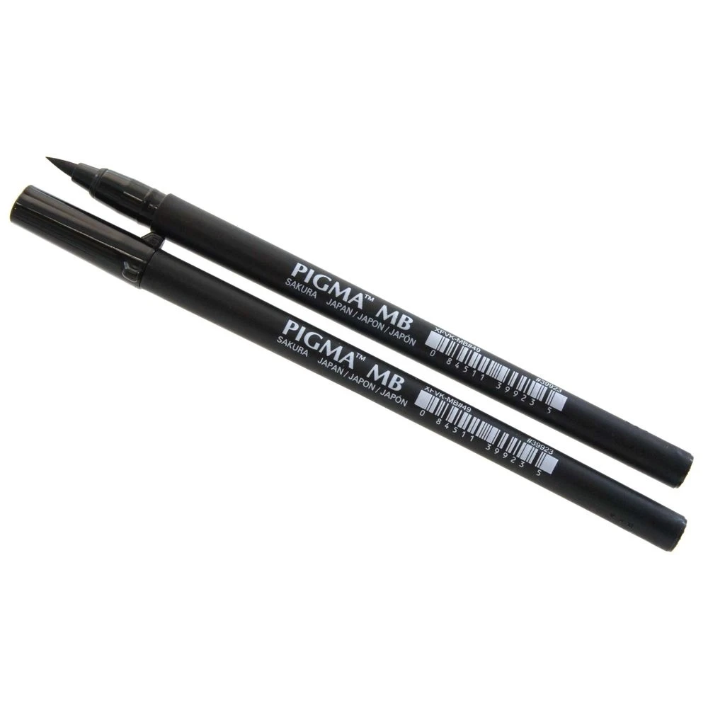 Лінер-ручка PIGMA PEN Brush MB, Чорний