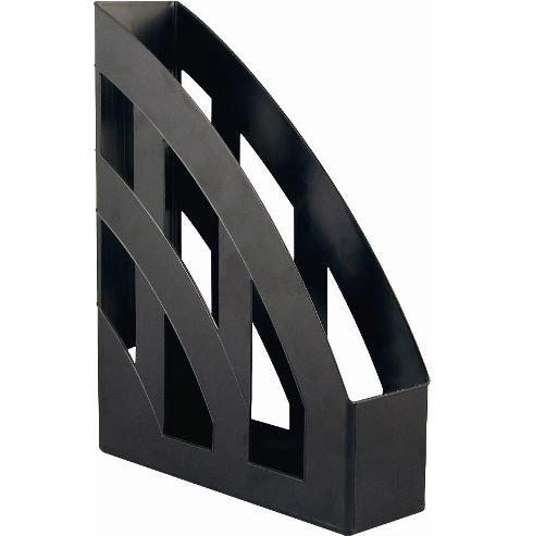 Лоток вертикальний Delta для паперів чорний — фото 2