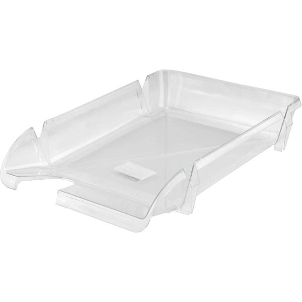 Лоток для паперів горизонтальний прозорий Delta — фото 2