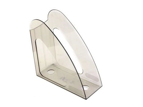 Лоток для паперів вертикальний Арніка прозорий — фото 2