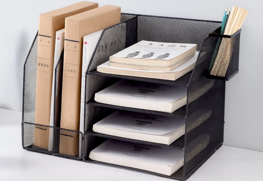 Лоток органайзер для документів чорний JYT-1621 — фото 2