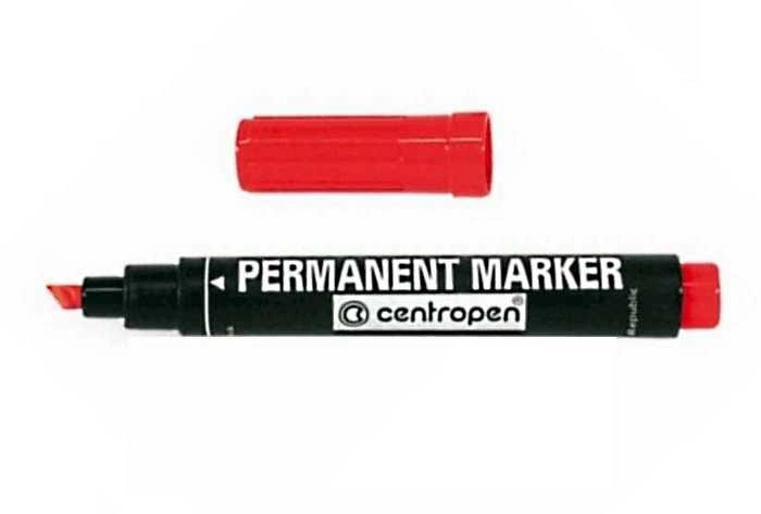 Маркер перманентний Centropen 8576 червоний 4,6 мм — фото 2