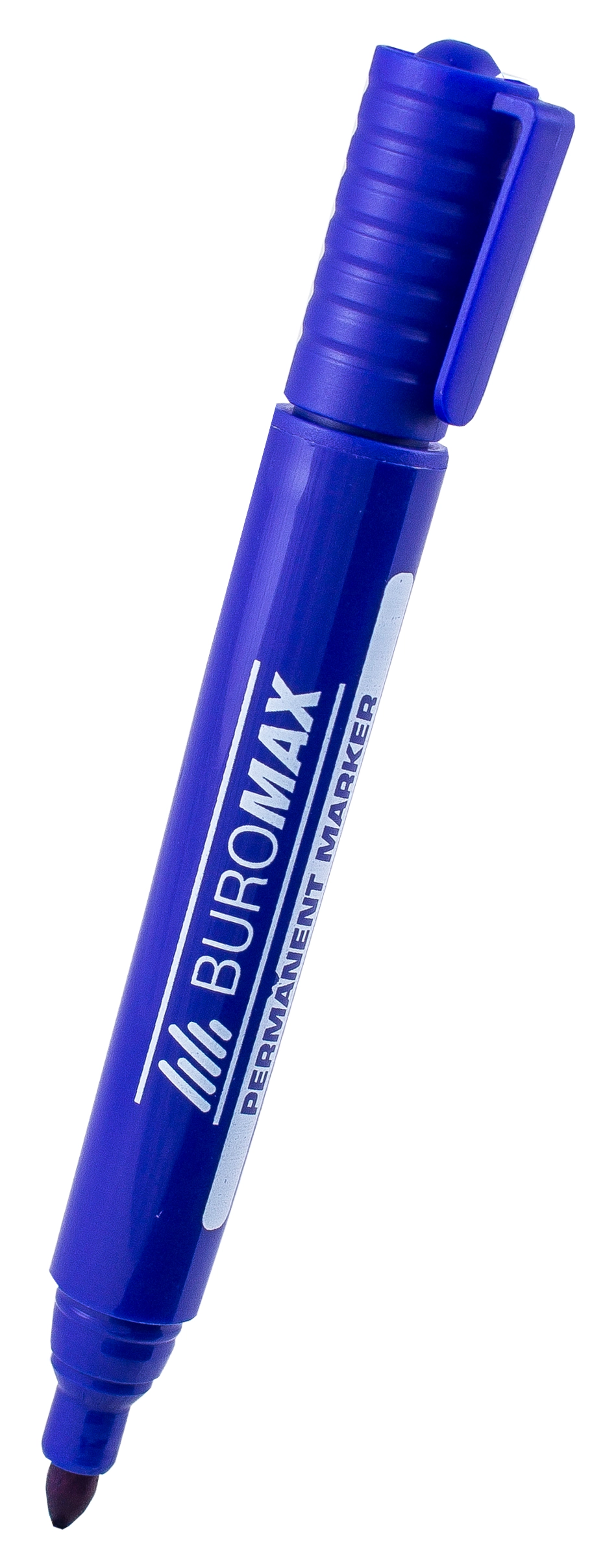 Маркер перманентний Buromax синій — фото 2