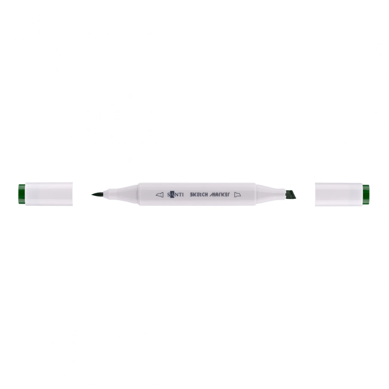 Маркер SANTI sketch SM-45, темно-зелений