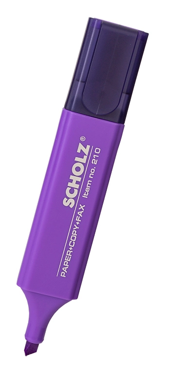 Маркер текстовий Scholz 210 фіолетовий 1-5мм — фото 2