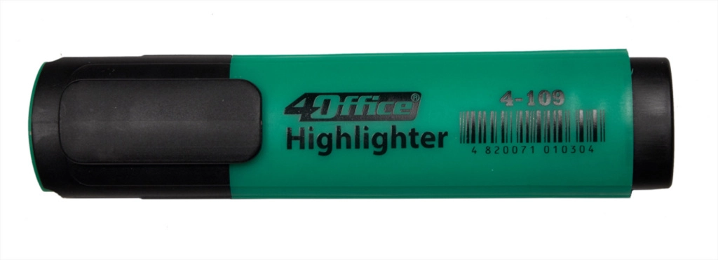 Маркер текстовий 4OFFICE зелений — фото 2