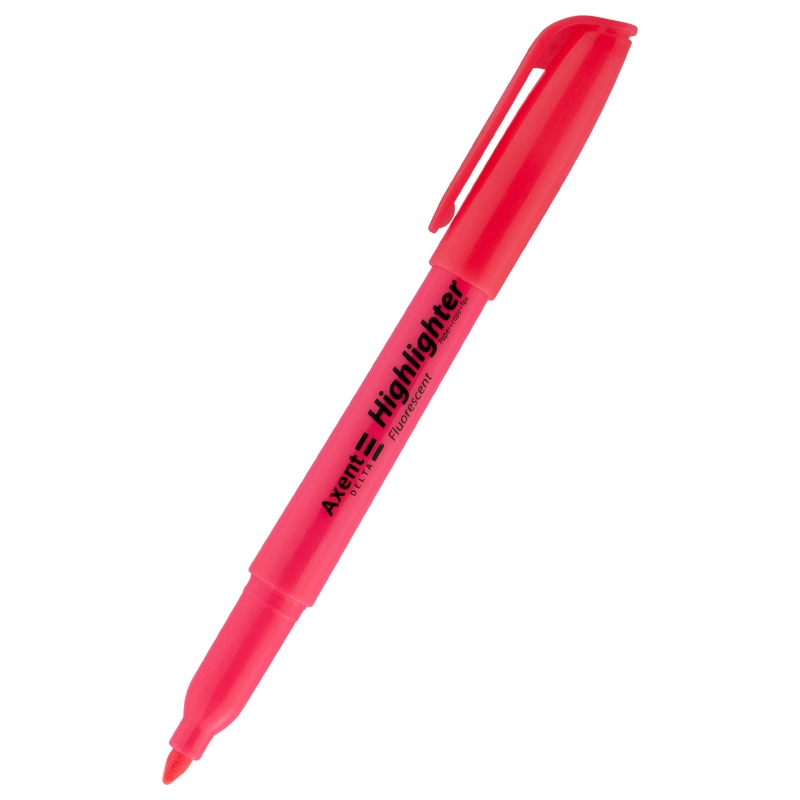 Маркер текстовий Highlighter рожевий 2-4мм — фото 2