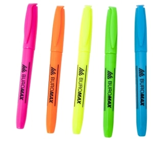 Маркер текстовий JOBMAX рожевий — фото 2