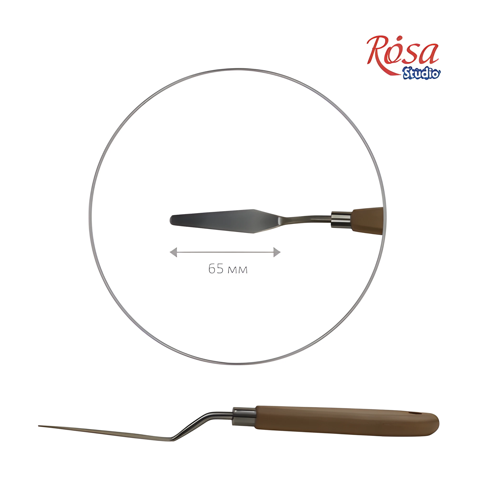 Мастихін ROSA START 11912 ромб, довжина 6,5см, ст.код1013