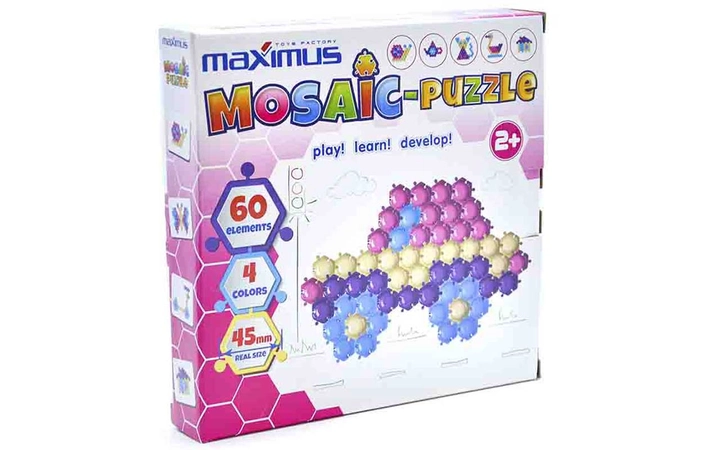 Мозаїка-пазл 60_елементів в коробці Максимус 9085 — фото 2