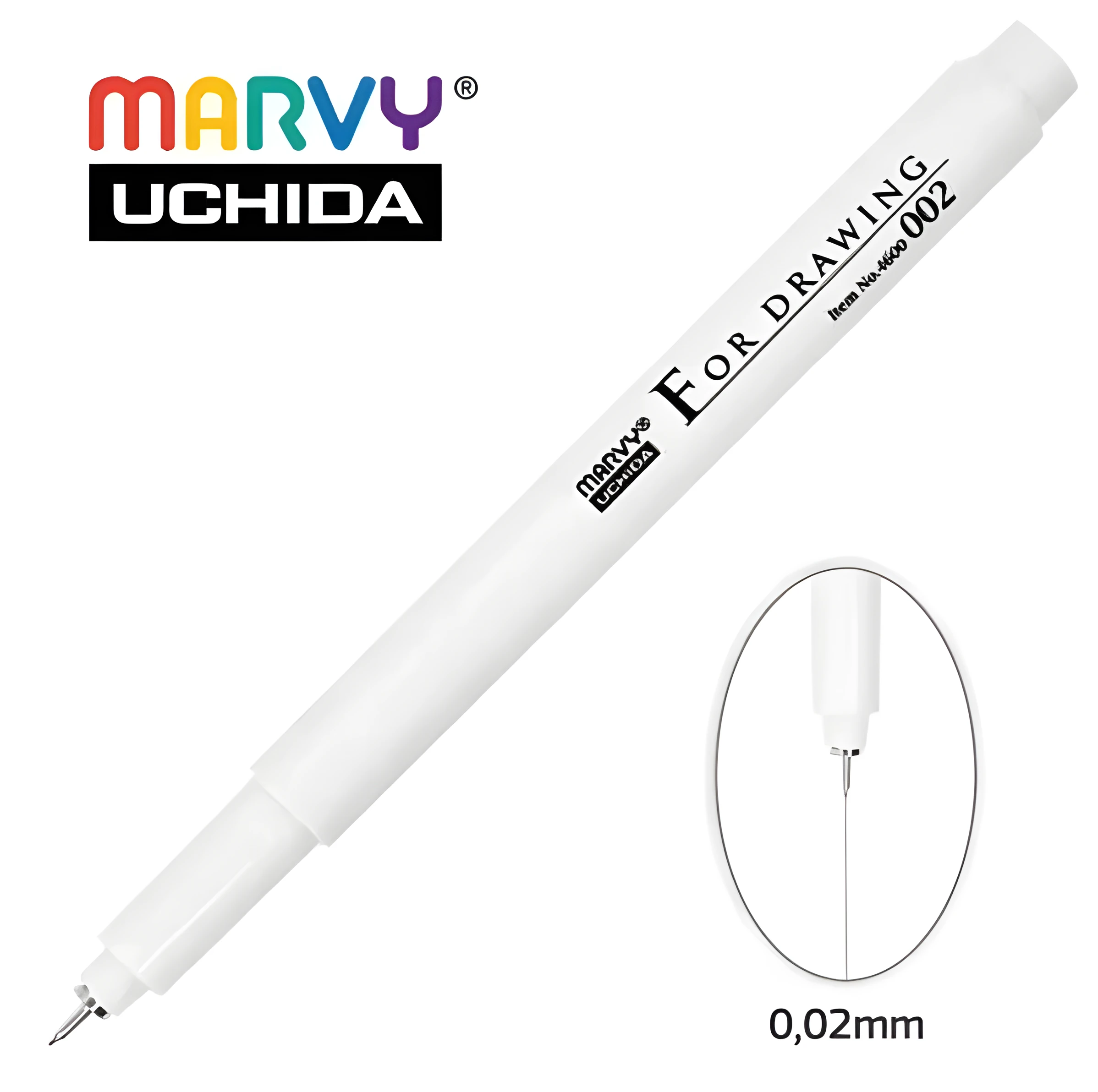 Мульти-лайнер 002мм чорний 4600-S Marvy