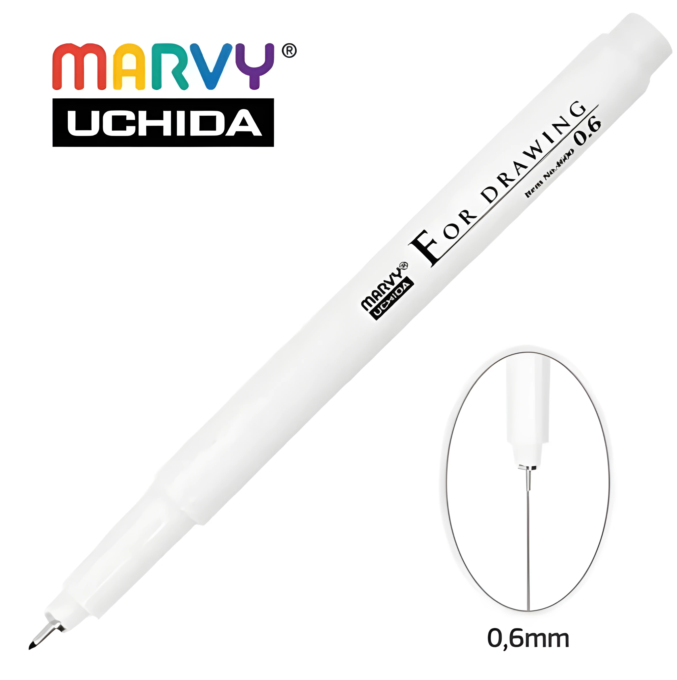 Мульти-лайнер 06мм чорний 4600-S Marvy