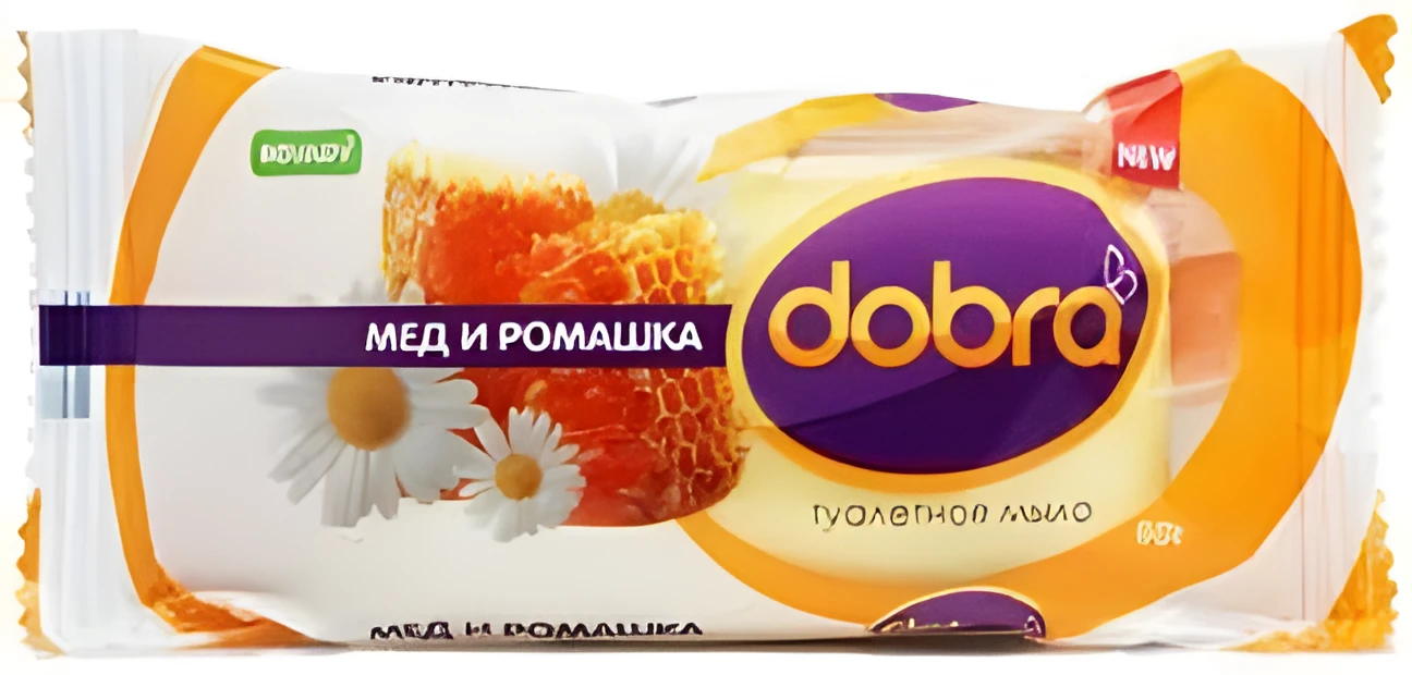 Мило туалетне DOBRA Мед та ромашка