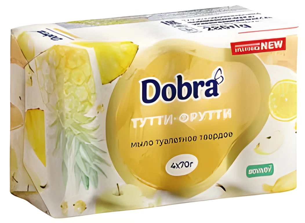 Мило туалетне DOBRA Туті-Фруті 4*70г