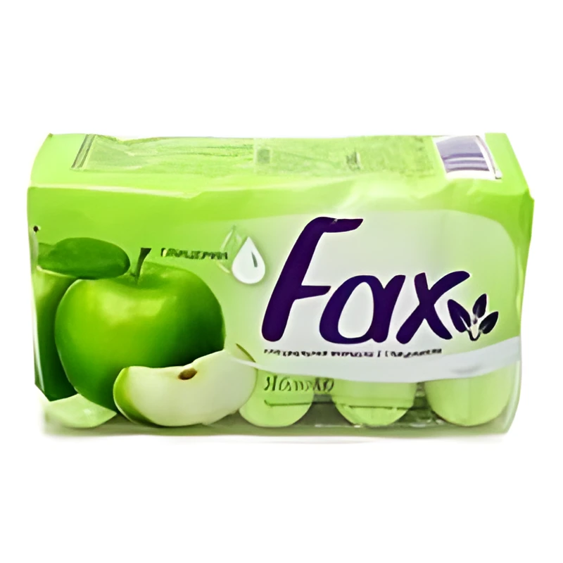 Мило туалетне FAX з екстрактом яблука та олією авокадо 5х70г