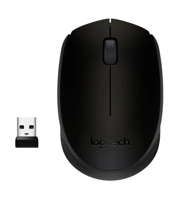 Миша бездротова Logitech M170 Grey/Black (910-004642) — фото 2