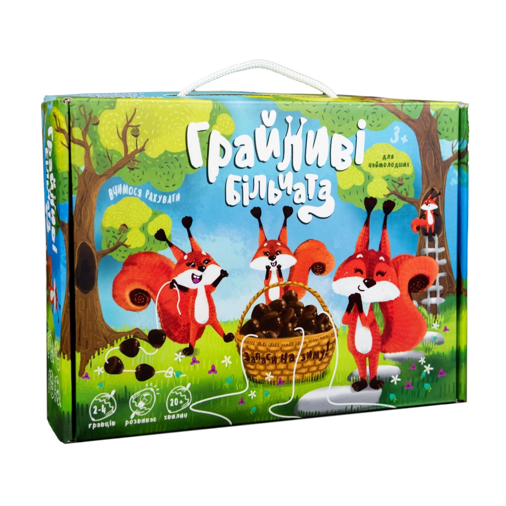 Настільна гра Грайливі більчата Strateg — фото 3