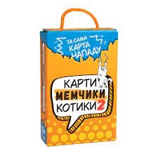 Настільна гра Карти мемчики та котики 2 16+ Strateg — фото 3