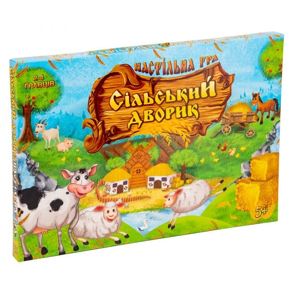 Настільна гра Сільський дворик на українській мові Strateg — фото 2