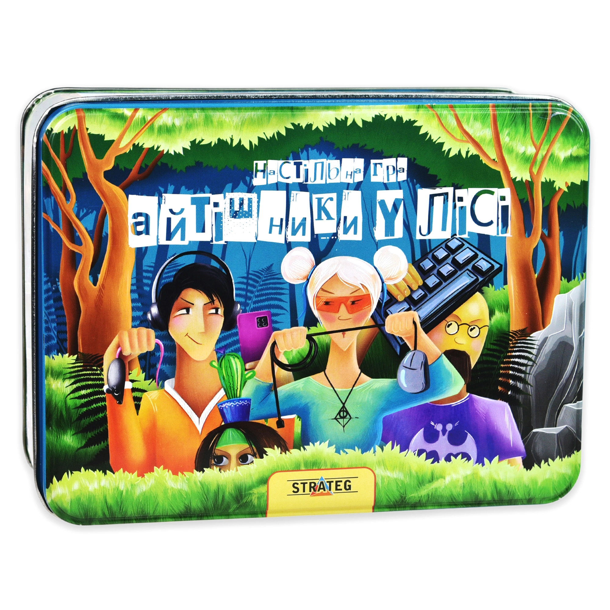 Настільна гра Strateg Айтішники у лісі українською мовою — фото 3
