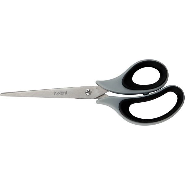 Ножиці Duoton 6102-A 21см сіро-чорні — фото 2