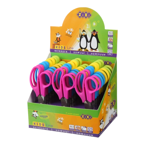 НОЖИЦІ ДИТЯЧІ 12.3см ZB.5000 — фото 3