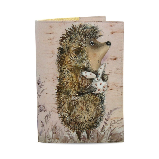 Обкладинка на паспорт Just Cover-Їжак в тумані — фото 2