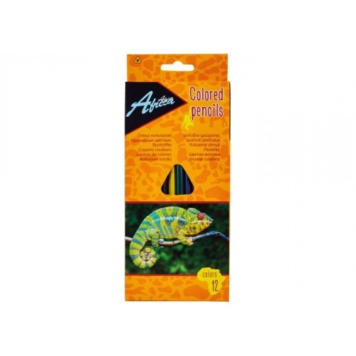 Олівці кольорові 12 кольорів Maxi Africa — фото 2